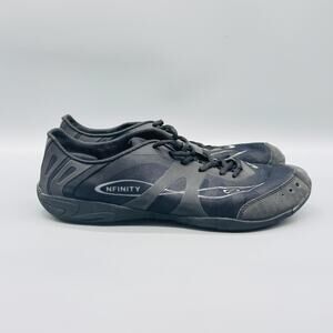 Nfinity Shoes Womens 13 Black Vengeance Cheerleading Athletic Low Top Sneakers